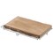 Rustic Natural Tree Log Wooden Rectangular Shape Serving Tray Cutting Board